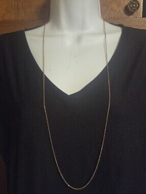 Dyadema Italy Designer 925 Sterling Silver Quiet Luxury 17.5 Inch Chain